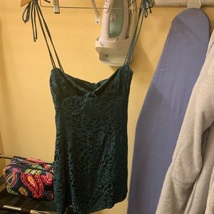 American Threads Satin Dress